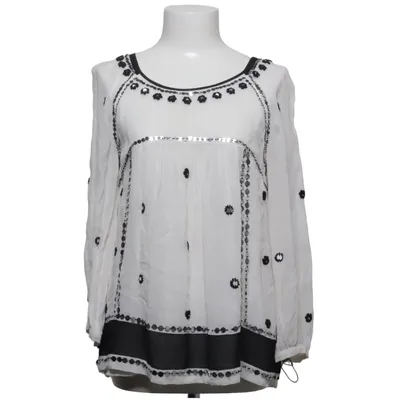 Blouse (Blanc, Noir) de Twin Set Simona Barbieri Polyester, Viscose