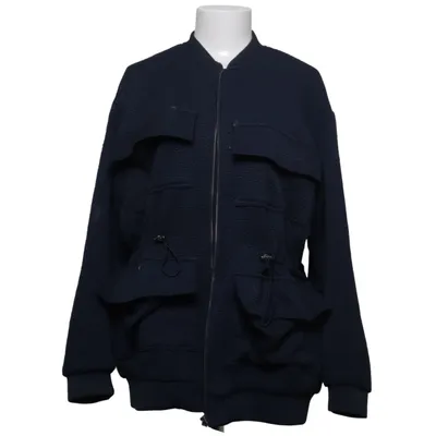 Safari jacket (Blue) from Carin Wester Cotton, Elastane, Polyester