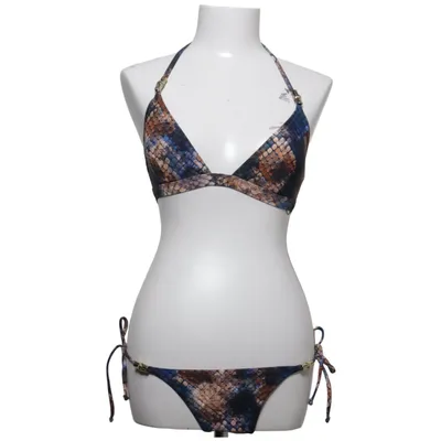 Bikini (Bleu, Marron, Noir) de Kaanda Beach Life Élasthane, Polyamide