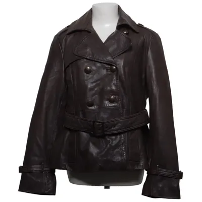 Läderjacka (Grå) från Guess Skinn, Polyester