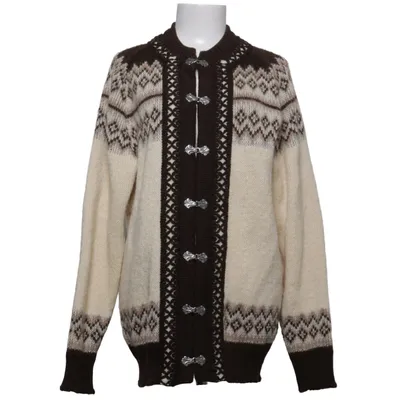 Cardigan (Brun, Hvid) fra Nordstrikk