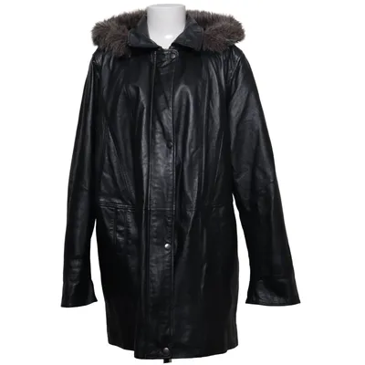 Läderkappa (Svart) från Zanzara Skinn, Polyester