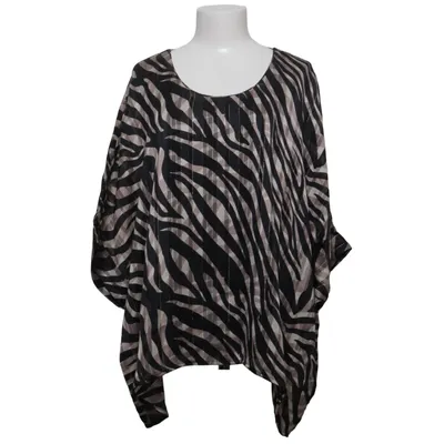 Haut (Noir, Beige) de Fransa Polyester, Viscose