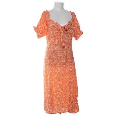 Klänning (Orange, Vit, Flerfärgad) från Influence Polyester