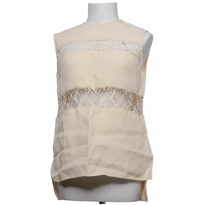 Haut (Beige) de Adam Lippes Coton, Polyamide, Soie, Viscose