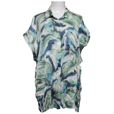 Chemise à manches courtes (Bleu, Vert, Blanc) de Yesta Viscose