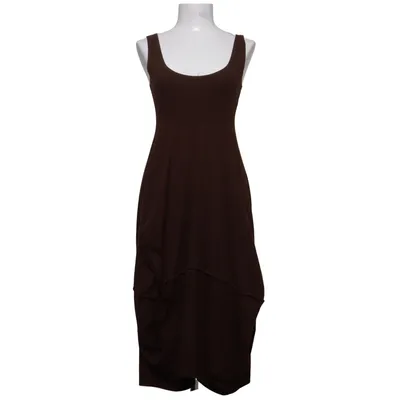 Kleid (Braun) von Boris Industries Baumwolle, Elasthan