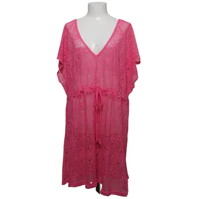 Strandjurk (Roze) van Janina Curved Elastaan, Polyester