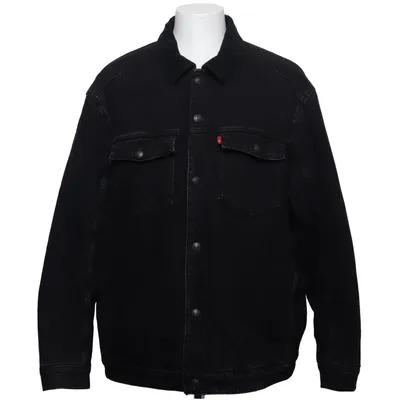 Jeansjacka (Svart) från Levi's Premium Bomull, Elastan