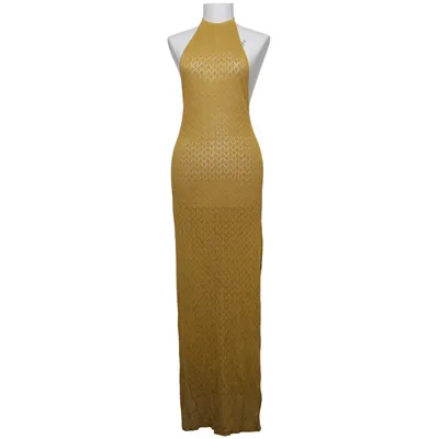 Beach dress (Yellow) Cotton, Elastane