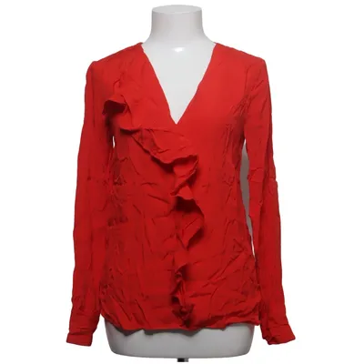 Blus (Röd) från Second Female Viskos