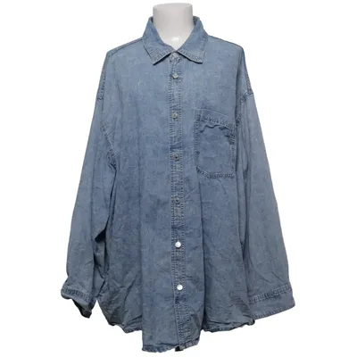 Jeansskjorte (Blå) fra &Denim by H&M Bomuld, Polyester