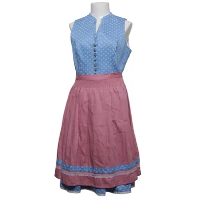 Dirndl (Blå, Rosa, Flerfärgad) från Stockerpoint Bomull, Polyester