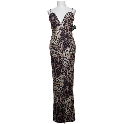 Maxi jurk (Maxi Plunge Print Dress) van NLY One Elastaan, Polyester