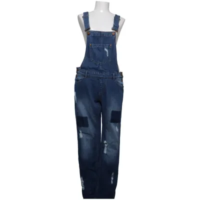 Hängselbyxor (Blå) från Janina Denim Bomull