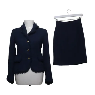 Skirt suit (Blue) from Veronica Virta Cotton, Viscose