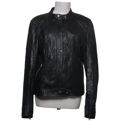 Leather jacket (Black) from Flash Outerwear Leather