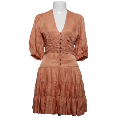 Robe (Orange) de Sandro Acétate, Polyester