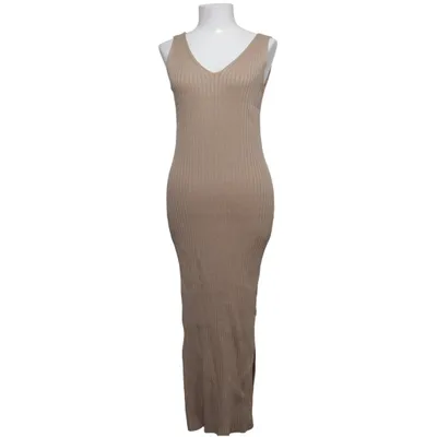 Maxikjole (Beige) fra Stories Polyamid, Viscose