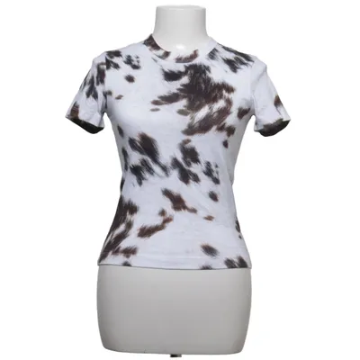 T-shirt (White, Black, Brown) from Weekday Cotton