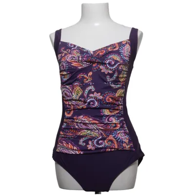 Swimsuit (Purple, Multicolored) from Vivance Elastane, Polyamide