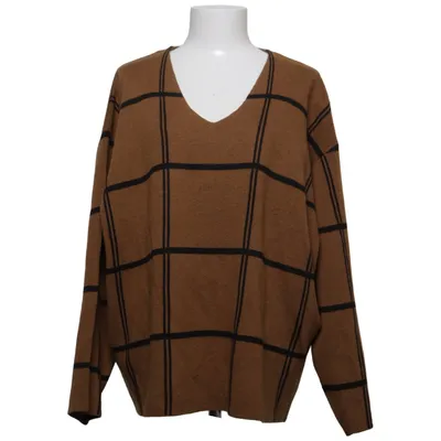 Sweater (Brown, Black) from XLNT by KappAhl Polyamide, Polyester, Wool