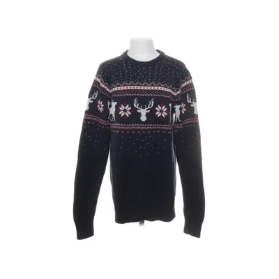 Kersttrui (Blauw, Meerkleurig) van Hampton Republic Katoen