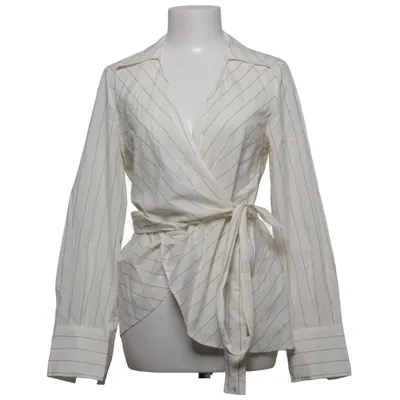 Omlottblus (Vit, Flerfärgad) från H&M Modern Classic Bomull