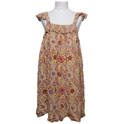 Kjole (Beige, Flerfarvet) fra Unmade Copenhagen Viscose