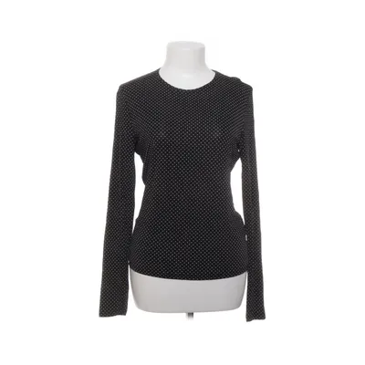 Lange mouwen shirt (Zwart, Wit) van Vanilia Elastaan, Viscose