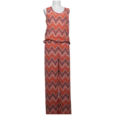 Buksedragt (Orange, Flerfarvet) fra Just M Viscose