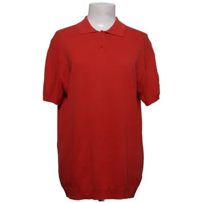 Poloshirt (Rot) von Wool & Co Baumwolle