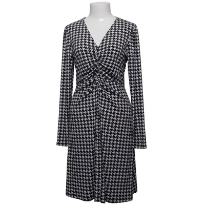 Dress (Black, White) from London Times Elastane, Polyester