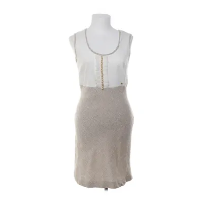Jurk (Beige, Wit) van Rinascimento Acryl, Katoen, Nylon, Viscose