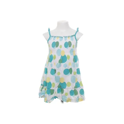 Jurk (Wit, Meerkleurig) van Kids by Lindex Katoen