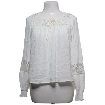 Knytblus (Vit) från Hollister California Polyester, Viskos