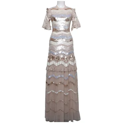 Aftonklänning (ALASKA GOWN) från Needle & Thread Elastan, Polyester