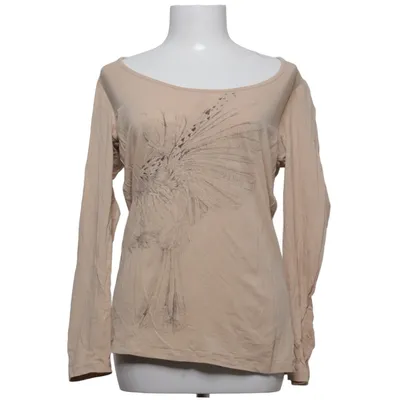 Long sleeve T-shirt (Beige) from Mamalicious Cotton, Elastane