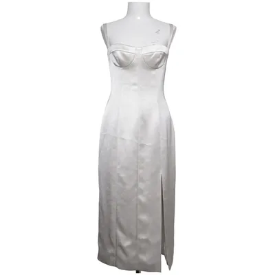 Evening gown (White) from Alexis Elastane, Polyester