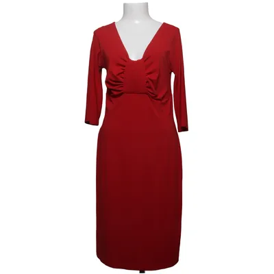Robe (Rouge) de Piú & Piú Acétate, Élasthane, Polyamide, Viscose