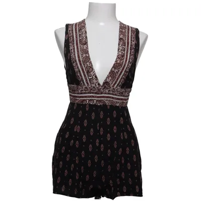 Jumpsuit (Zwart, Beige, Meerkleurig) van Ecote Viscose