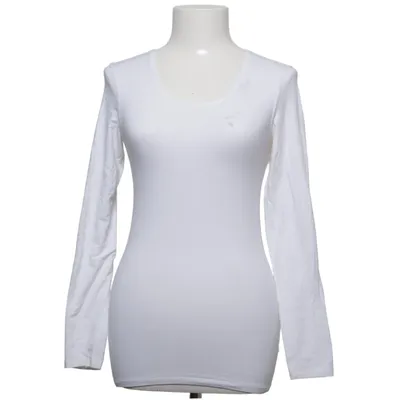 T-shirt à manches longues (Blanc) de Calida Coton, Élasthane