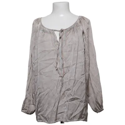 Blouse (Beige) from Your&Self Silk, Viscose