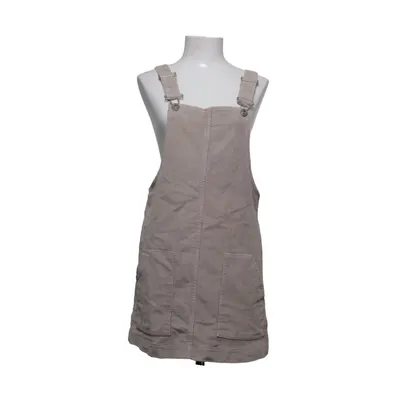 Robe salopette (Beige) de Essentials Coton, Élasthane