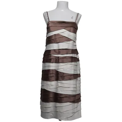 Cocktailklänning (Brun, Vit) från Phase Eight Bomull, Elastan, Polyester