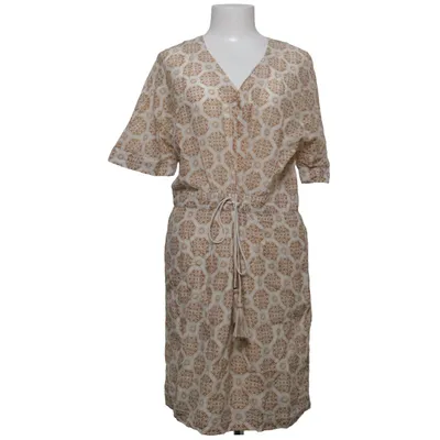 Kjole (Beige, Brun) fra Brigitte von Boch Bomuld, Silke