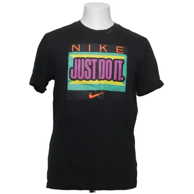 T-shirt (Sort, Flerfarvet) fra Nike Bomuld, Polyester