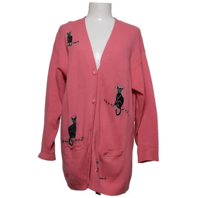 Cardigan (Pink) fra Dolores Angora, Polyamid, Uld