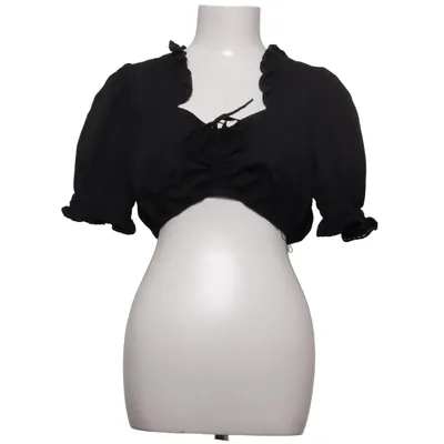 Dirndl blouse (Black) from Lekra Cotton, Polyester