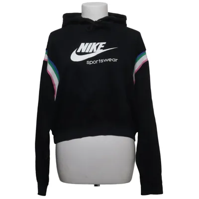 Huvtröja (Svart, Flerfärgad) från Nike Sportswear Bomull, Polyester, Viskos
